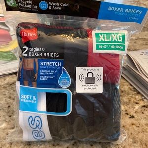 Hanes Boxer Briefs XL
